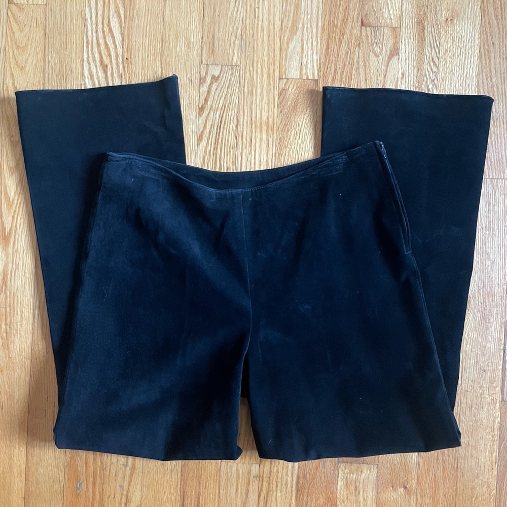 Danier Black Suede Pants